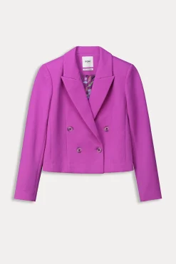 Co-Ords|Suits>POM Amsterdam BLAZER Short Cactus Pink