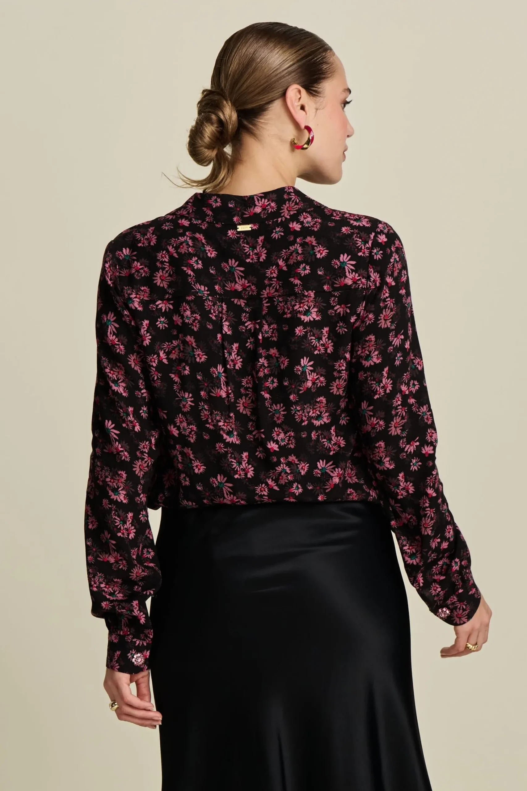 Blouses>POM Amsterdam BLOUSE Mila Blooming Pink