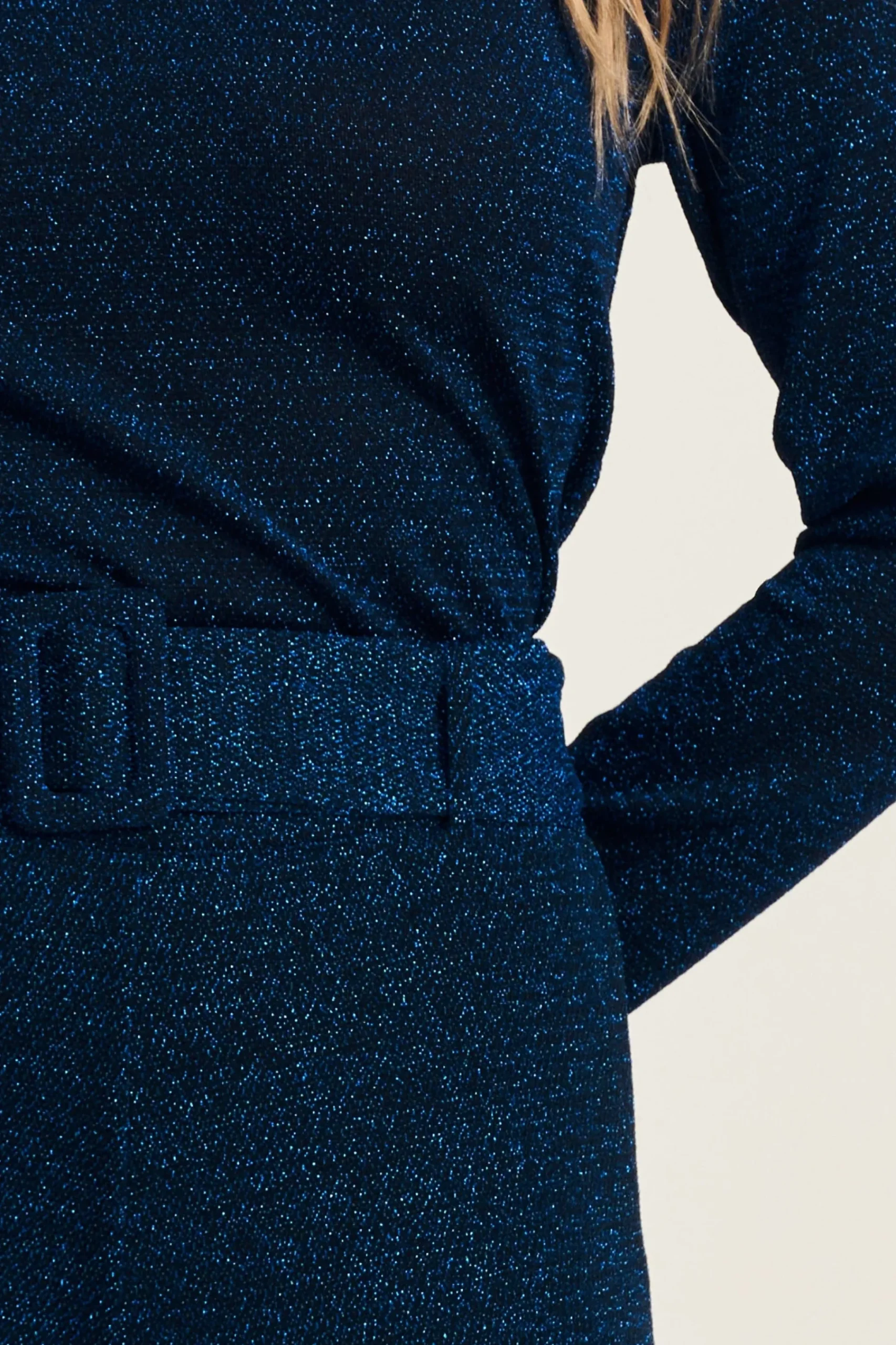 Co-Ords|Broeken>POM Amsterdam BROEK Festive Blue