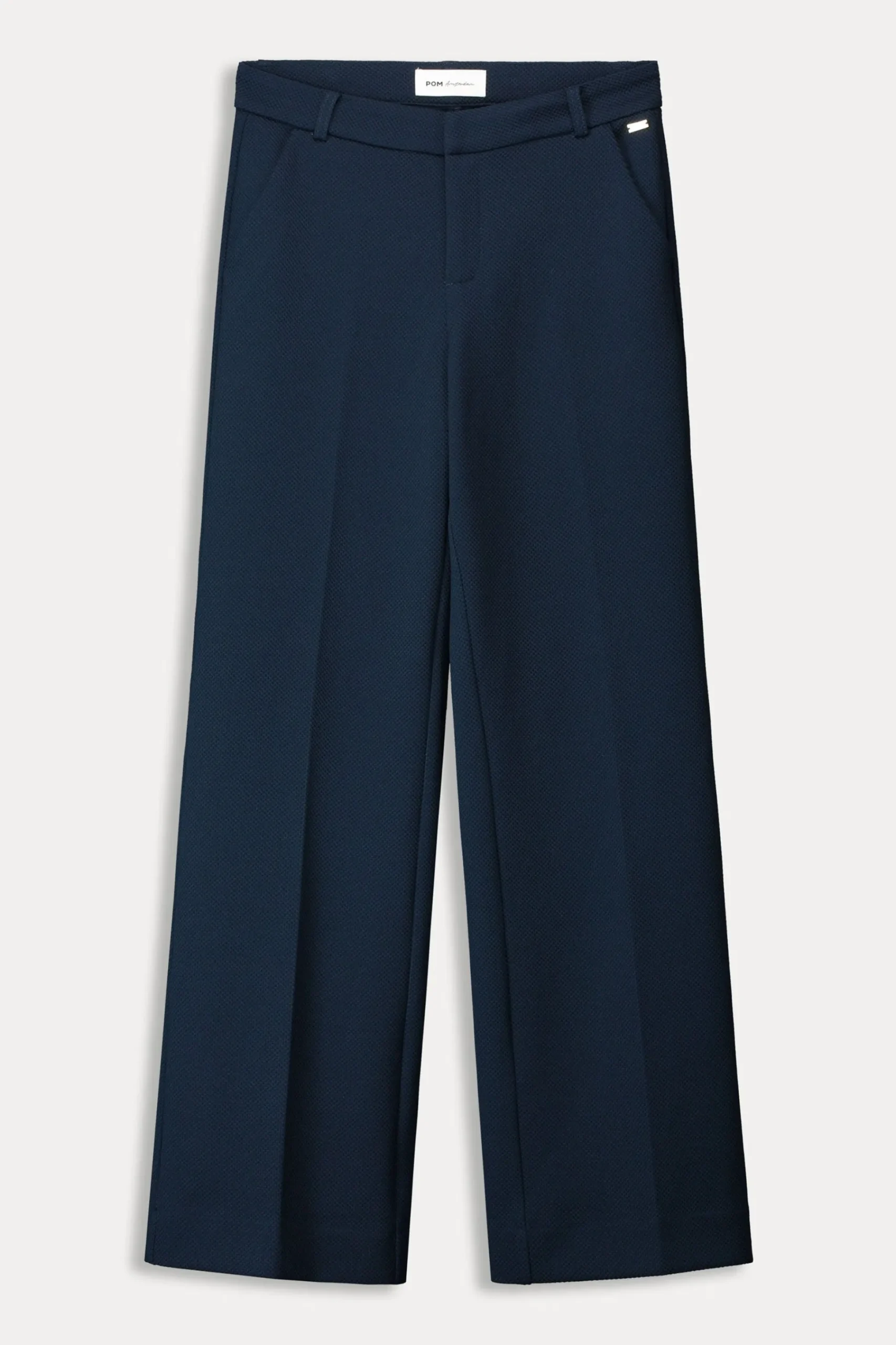 Co-Ords|Suits>POM Amsterdam BROEK Lara Eternal Blue