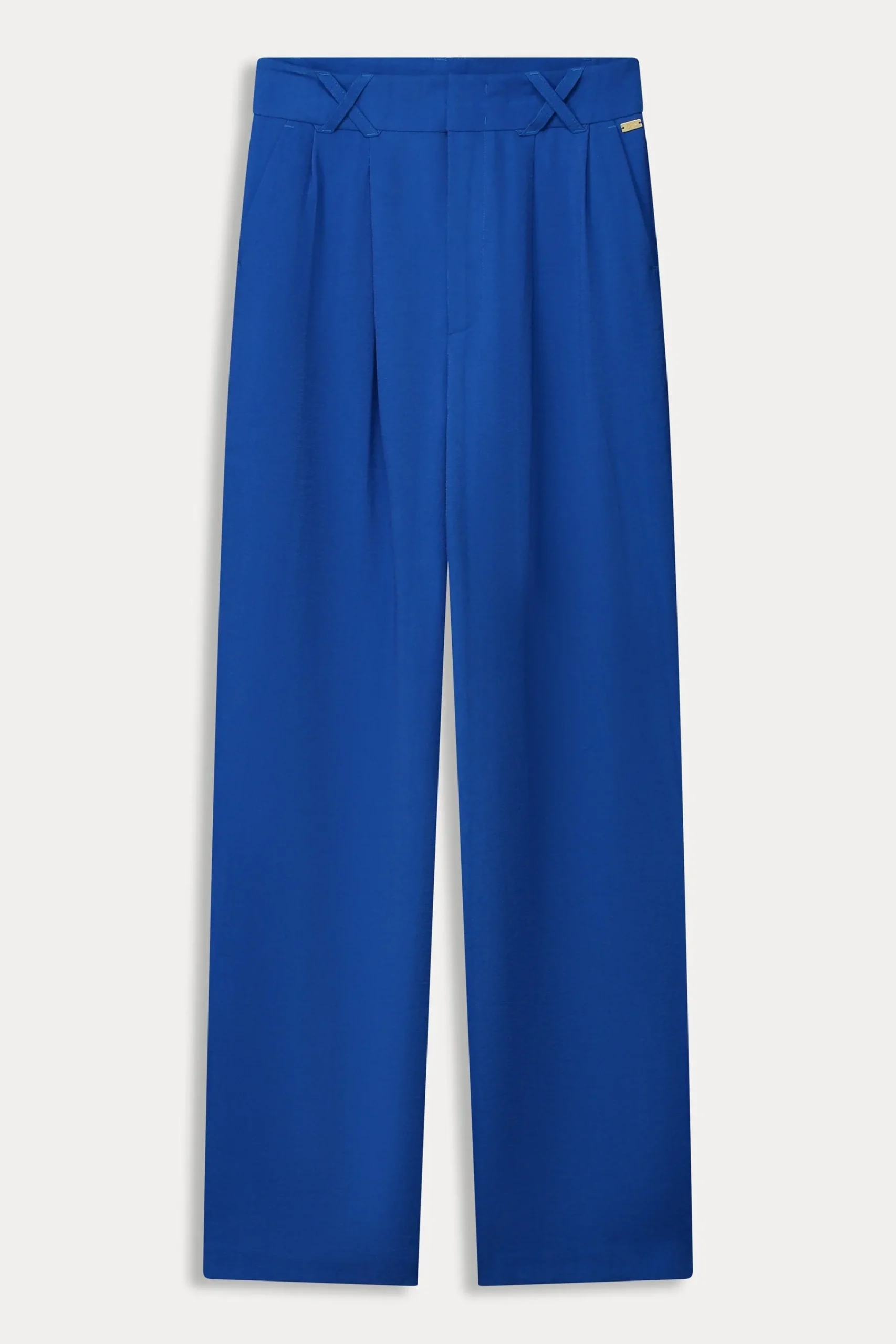 Co-Ords|Broeken>POM Amsterdam BROEK Shimmer Blue