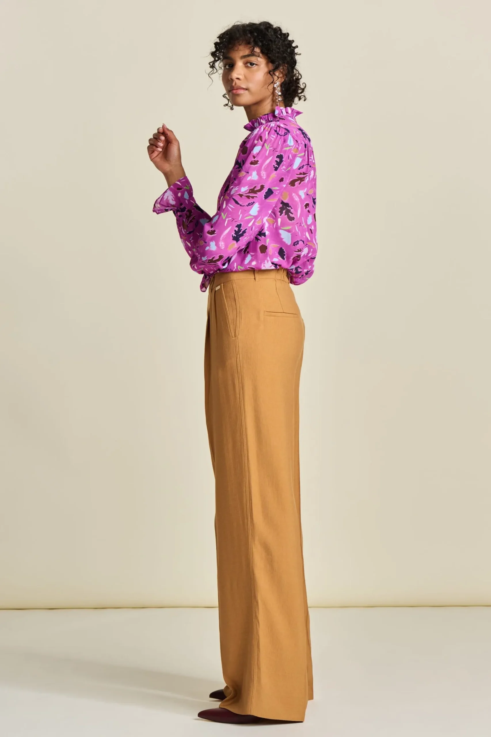 Co-Ords|Broeken>POM Amsterdam BROEK Sugar Brown