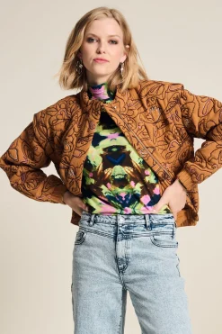 Jassen & Blazers>POM Amsterdam JACKET Butterfly Sugar Brown