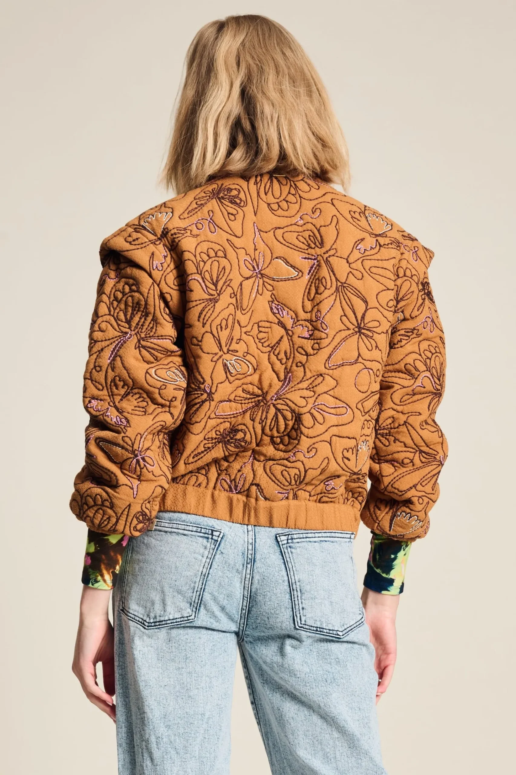 Jassen & Blazers>POM Amsterdam JACKET Butterfly Sugar Brown