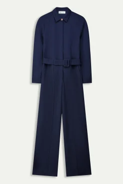 Jumpsuits>POM Amsterdam JUMPSUIT Dark Blue