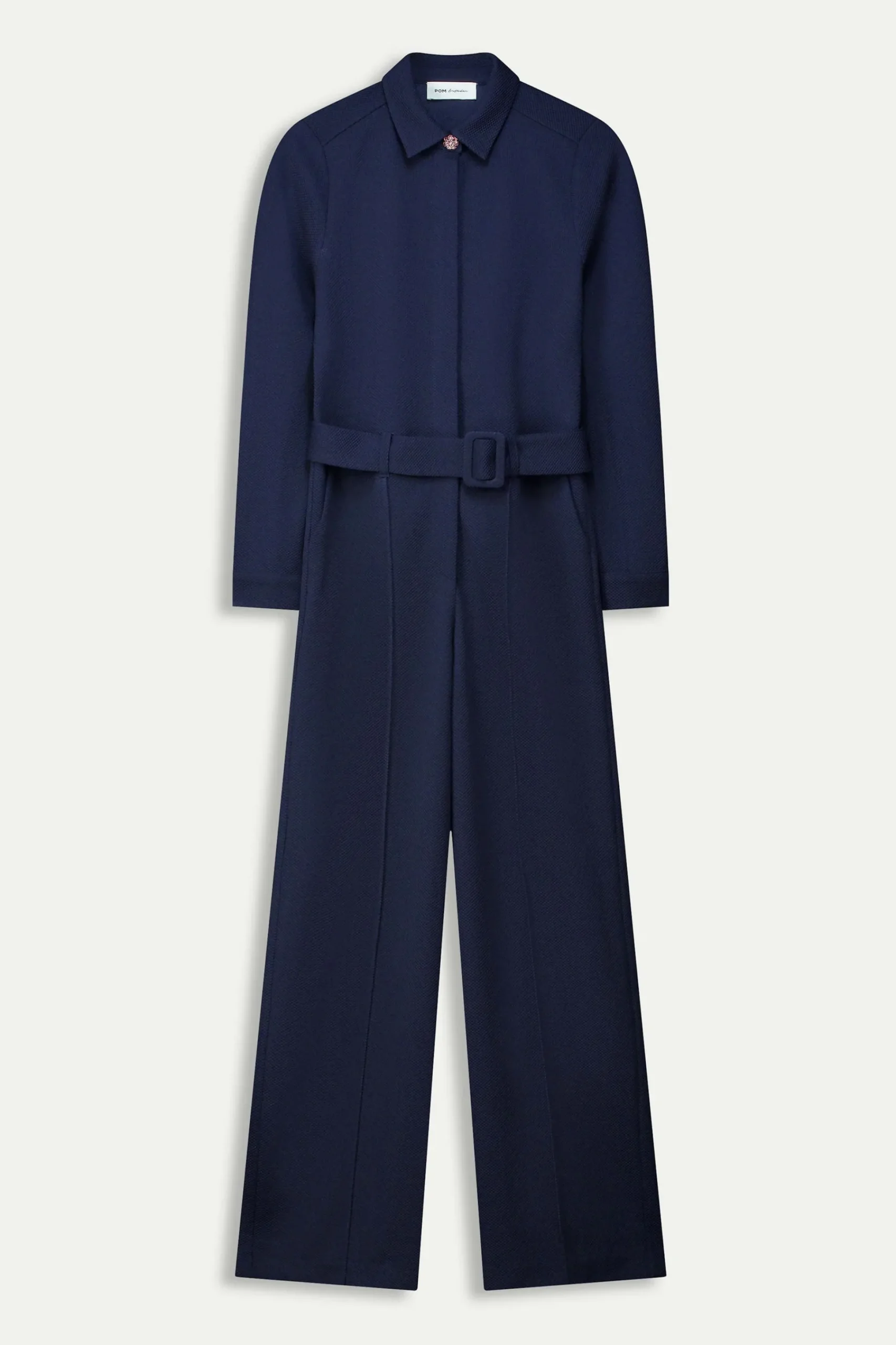 Jumpsuits>POM Amsterdam JUMPSUIT Dark Blue