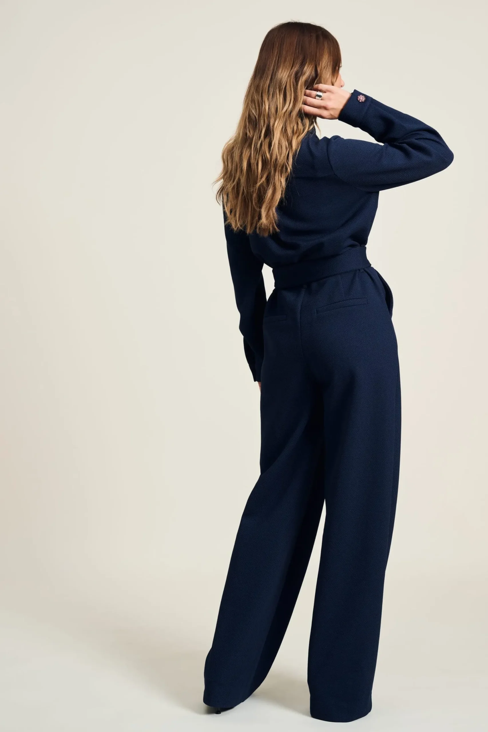 Jumpsuits>POM Amsterdam JUMPSUIT Dark Blue
