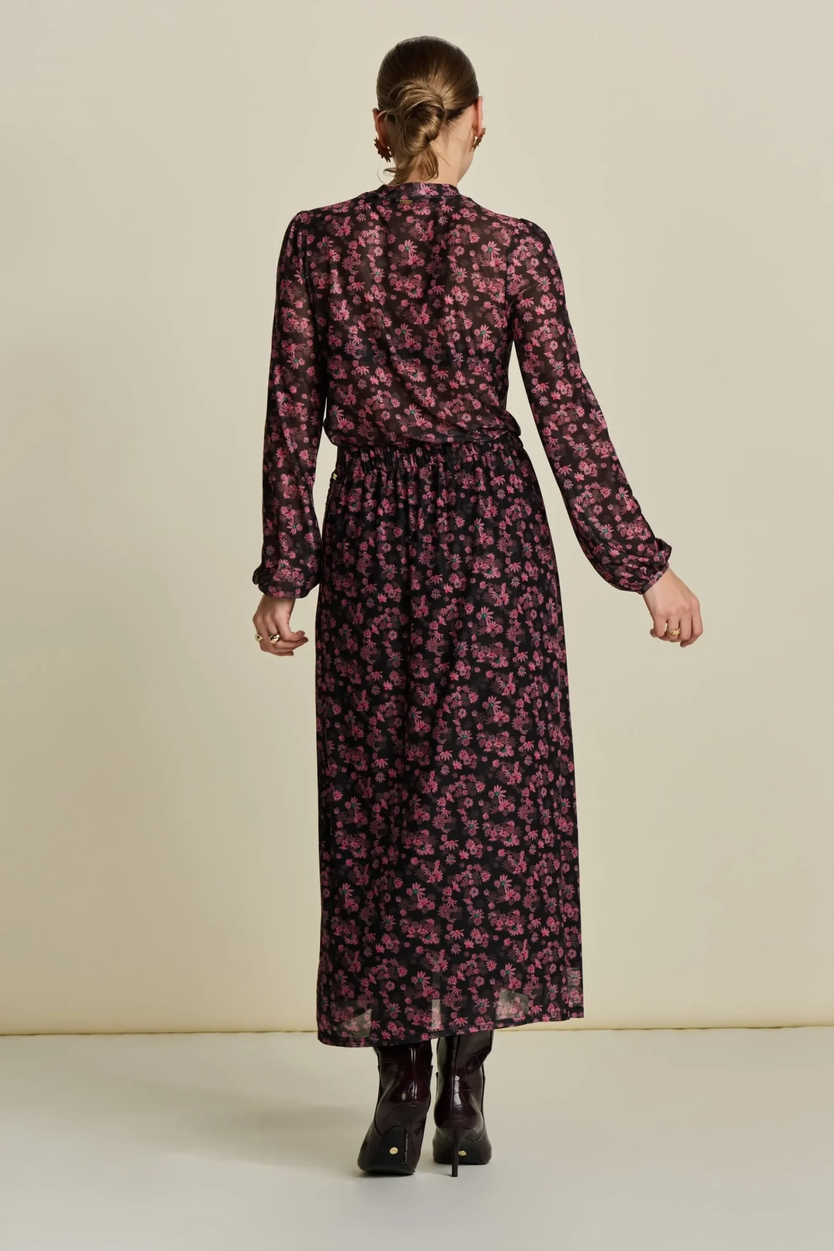Rokken>POM Amsterdam ROK Blooming Pink