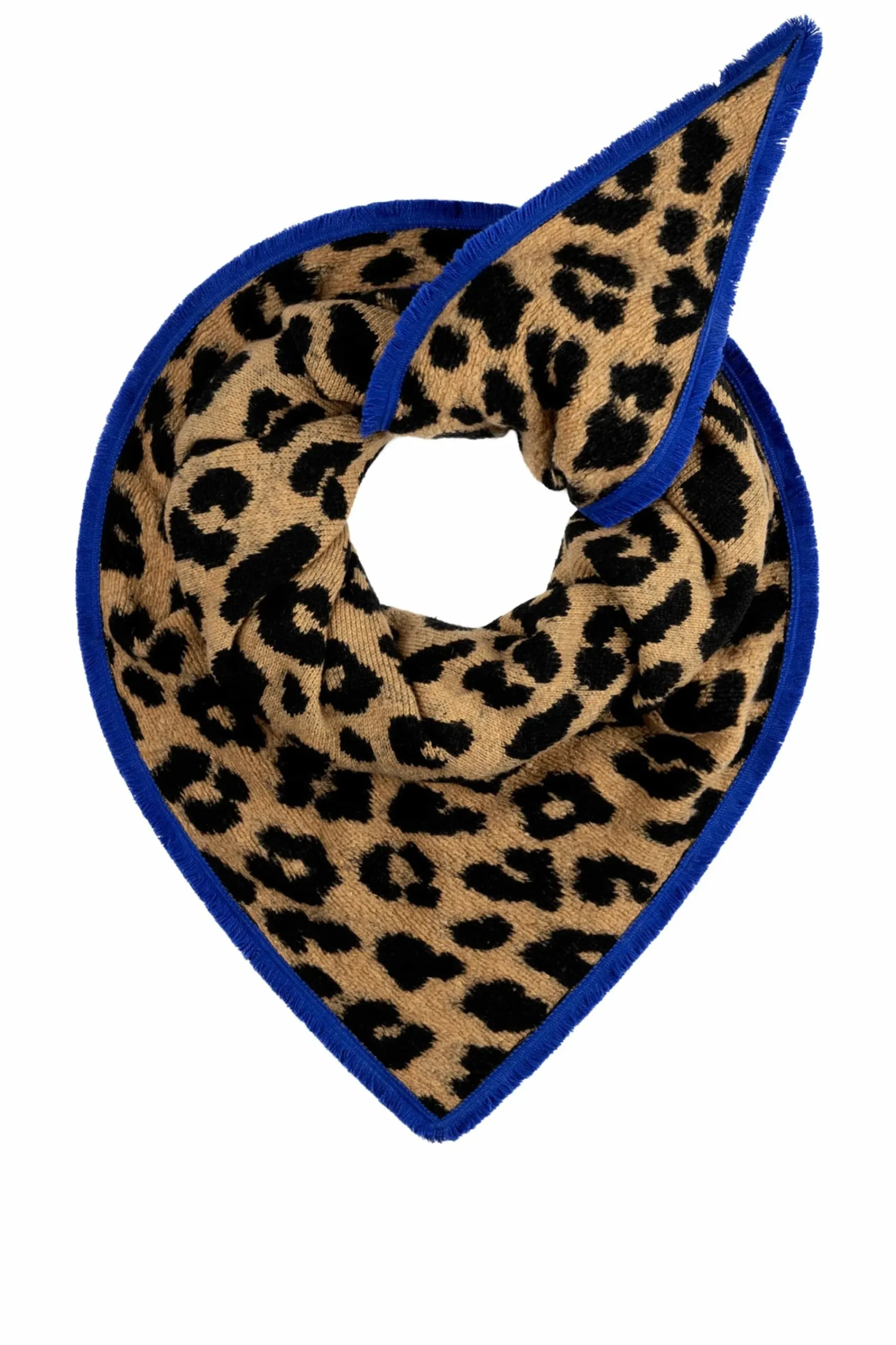 Sjaals>POM Amsterdam SJAAL Animal Sand Black