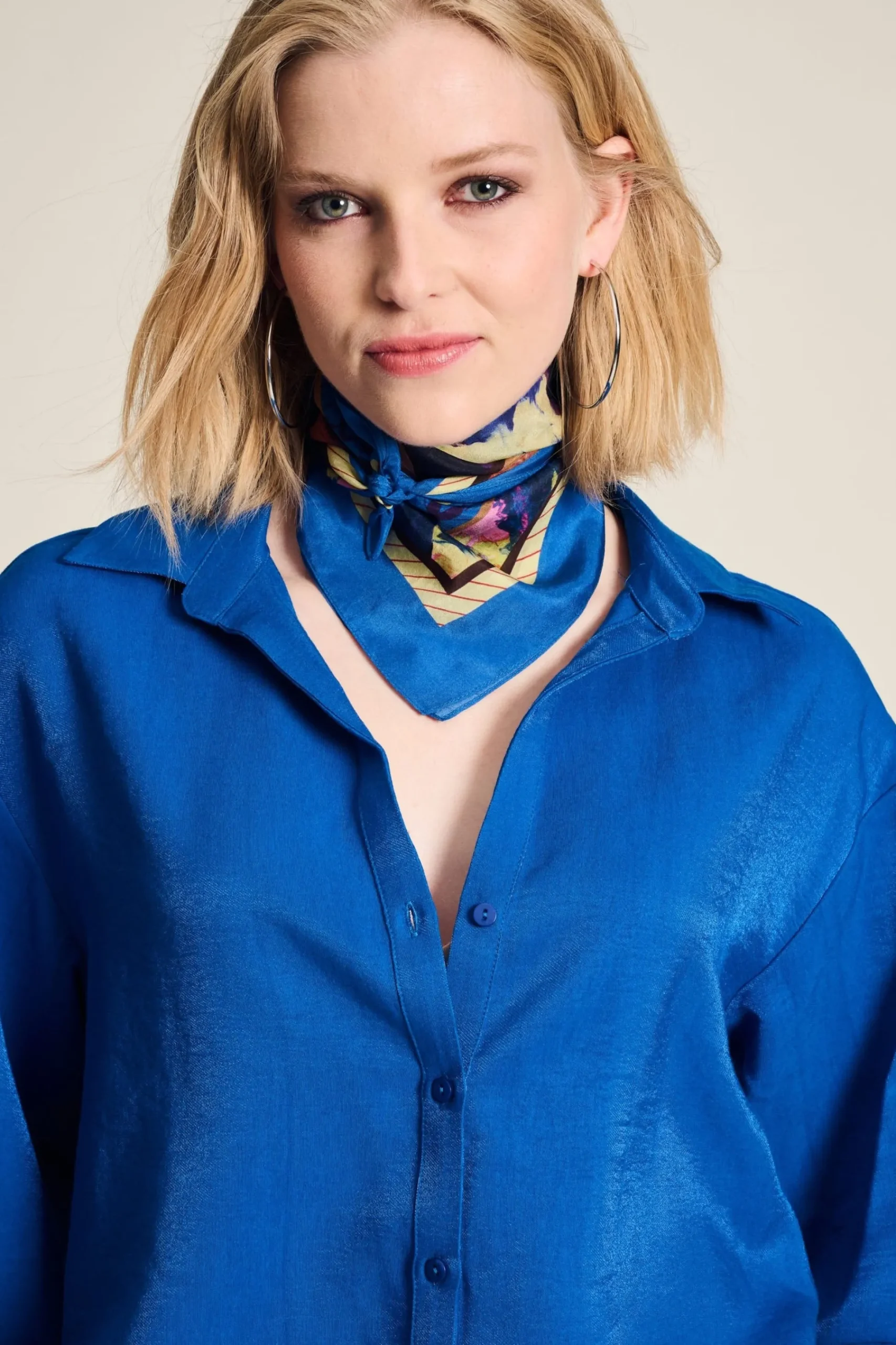 Sjaals>POM Amsterdam SJAAL Silk Butterfly