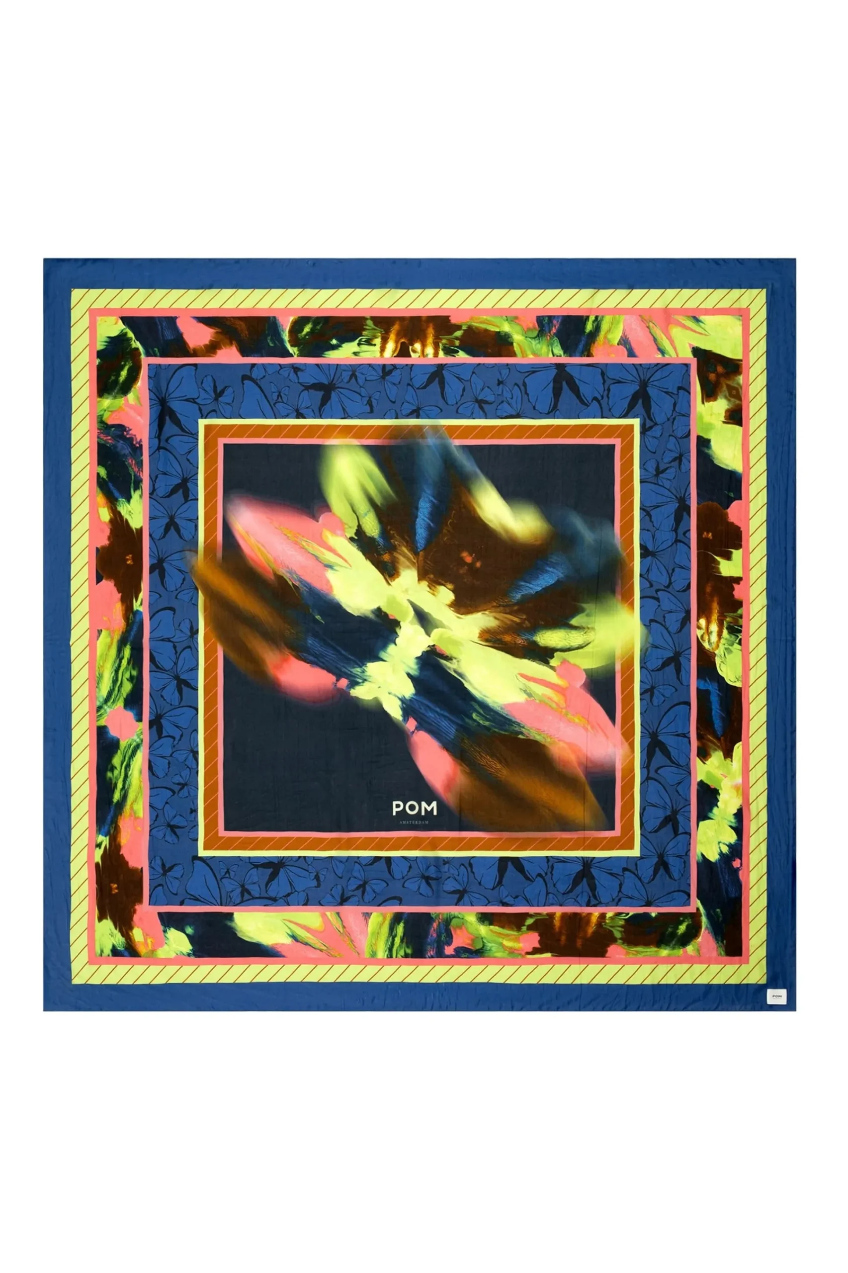 Sjaals>POM Amsterdam SJAAL Silk Butterfly