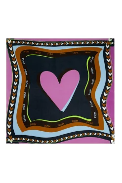 Sjaals>POM Amsterdam SJAAL Silk Heart