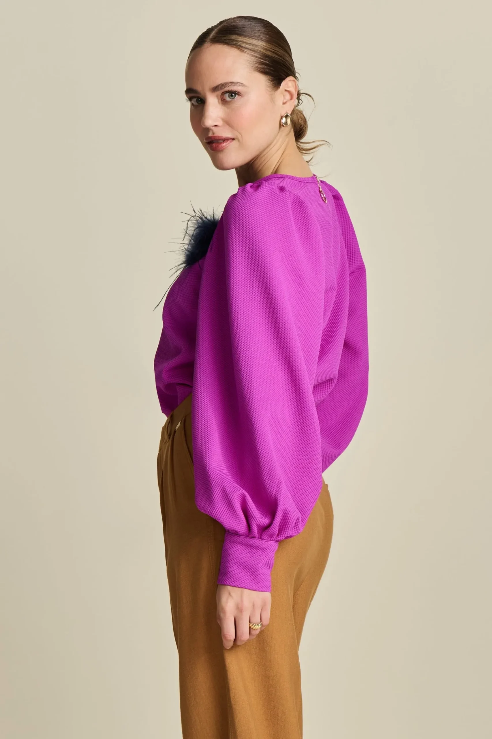 Tops & Turtlenecks>POM Amsterdam TOP Cactus Pink