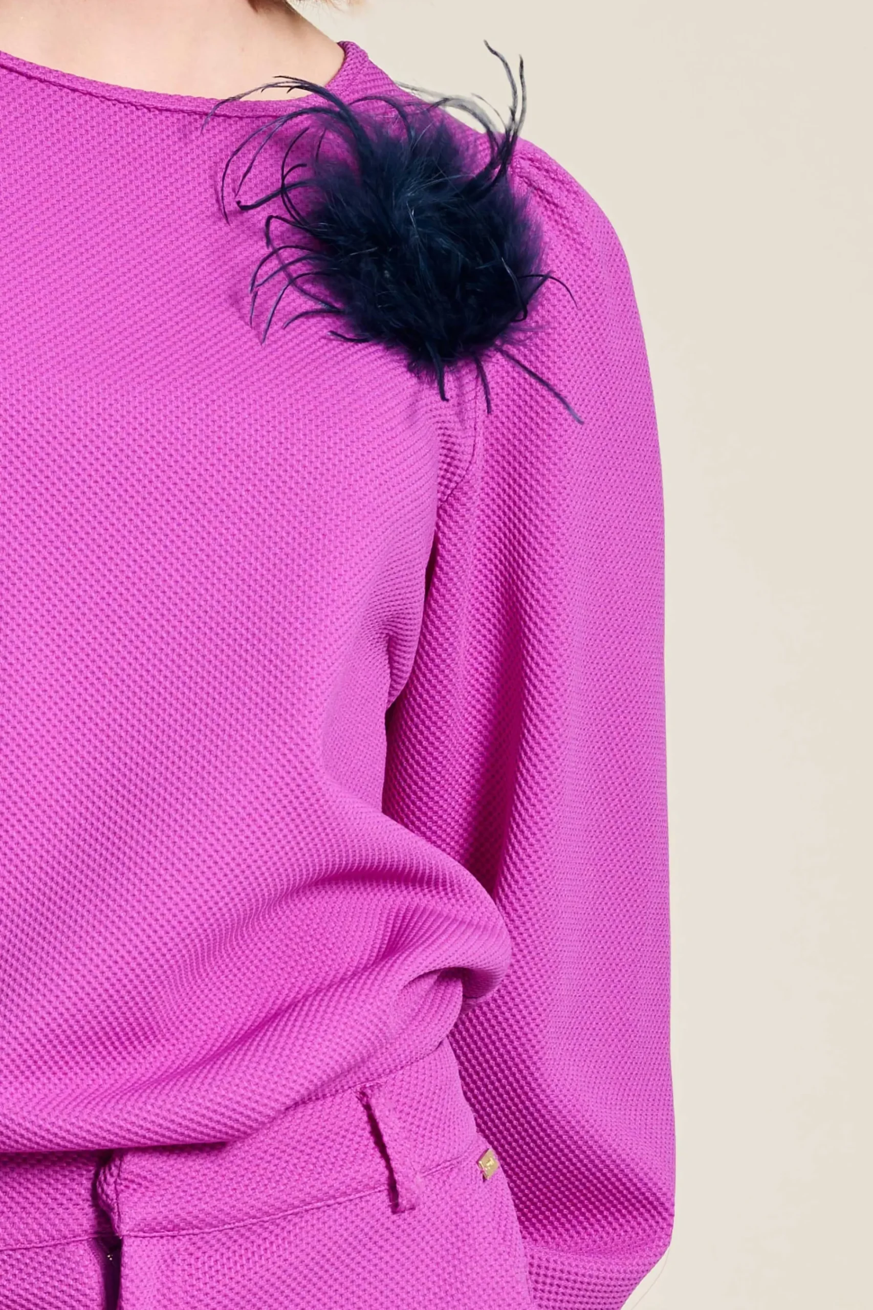 Tops & Turtlenecks>POM Amsterdam TOP Cactus Pink