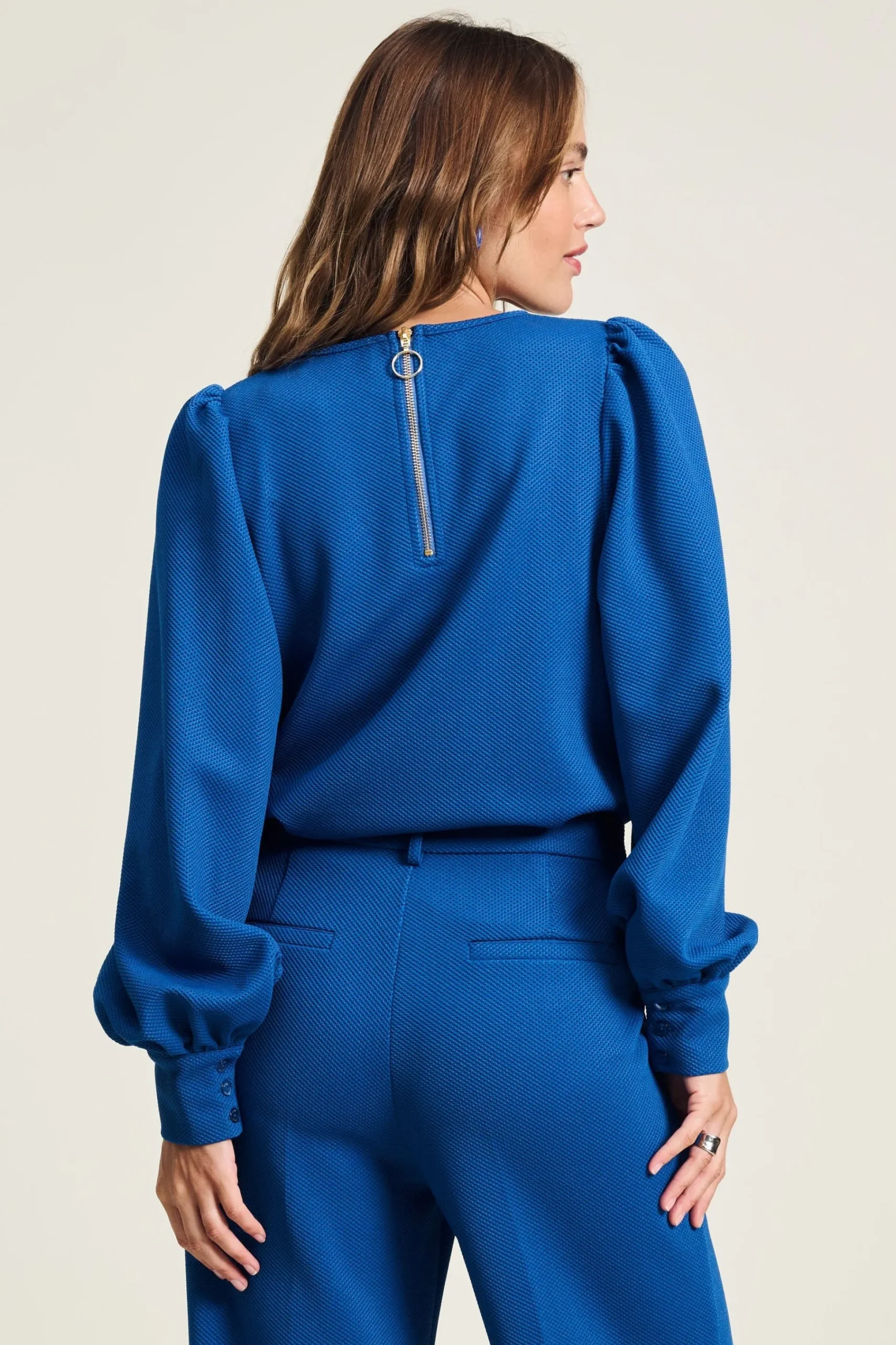 Tops & Turtlenecks>POM Amsterdam TOP Mid Blue