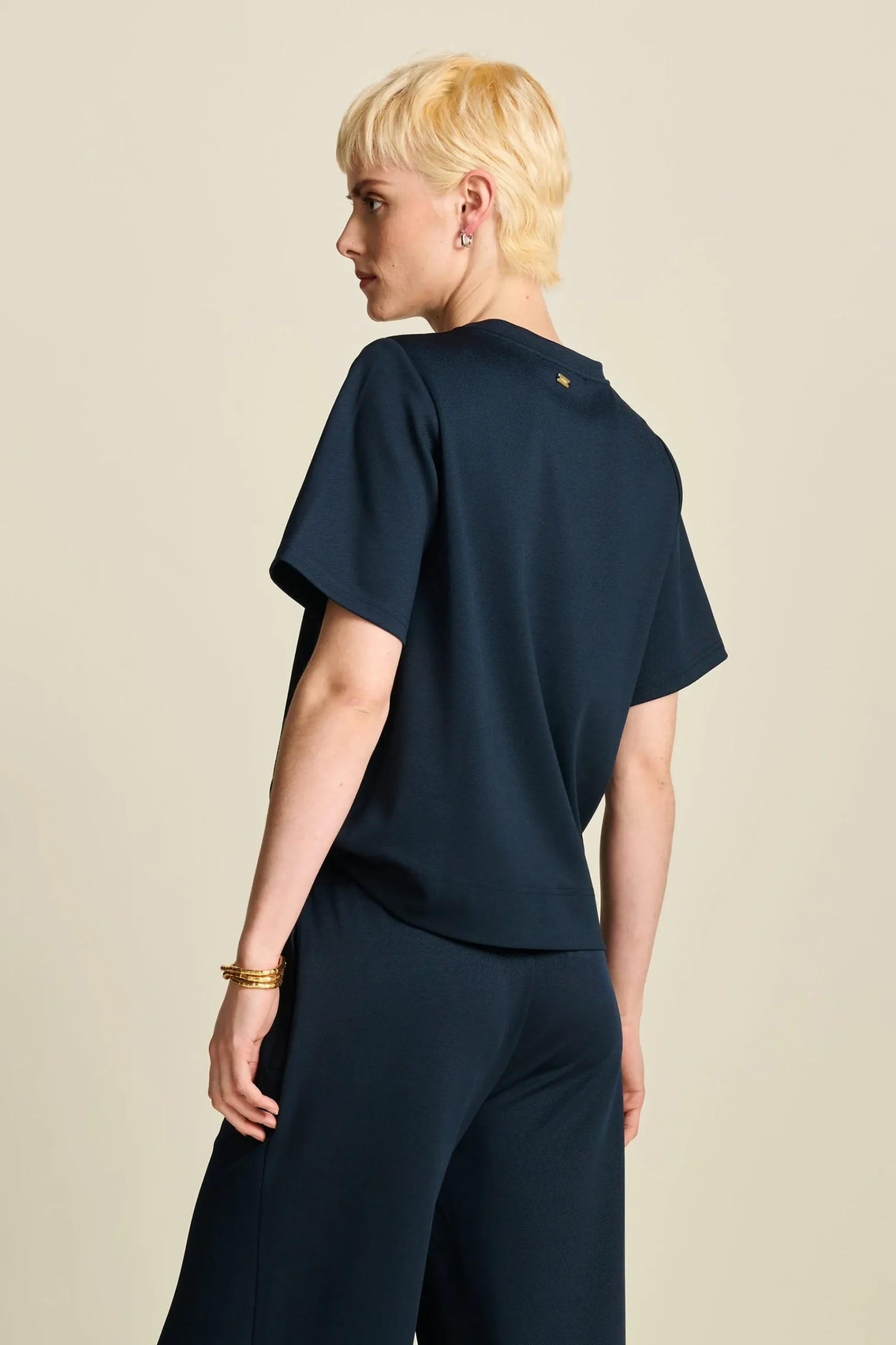 Co-Ords|Tops & Turtlenecks>POM Amsterdam TOP Nina Dark Navy