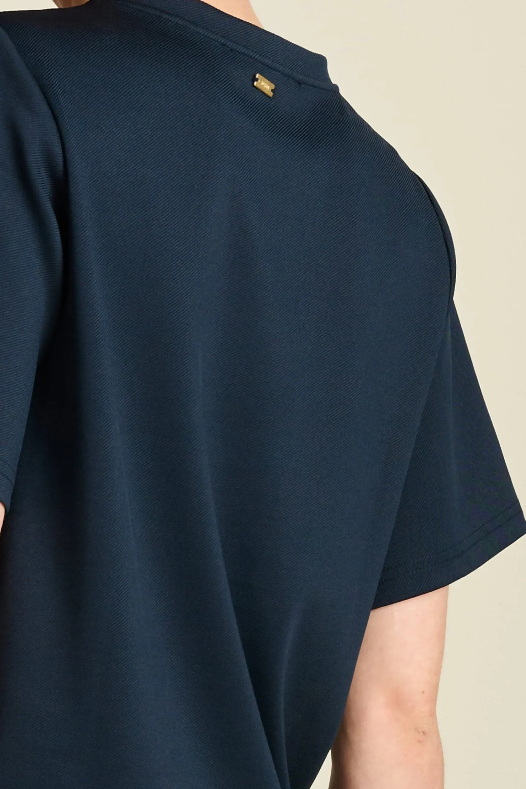 Co-Ords|Tops & Turtlenecks>POM Amsterdam TOP Nina Dark Navy