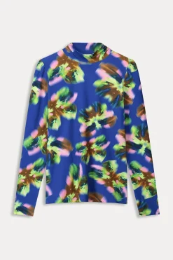 Tops & Turtlenecks>POM Amsterdam TURTLENECK Butterfly Blue