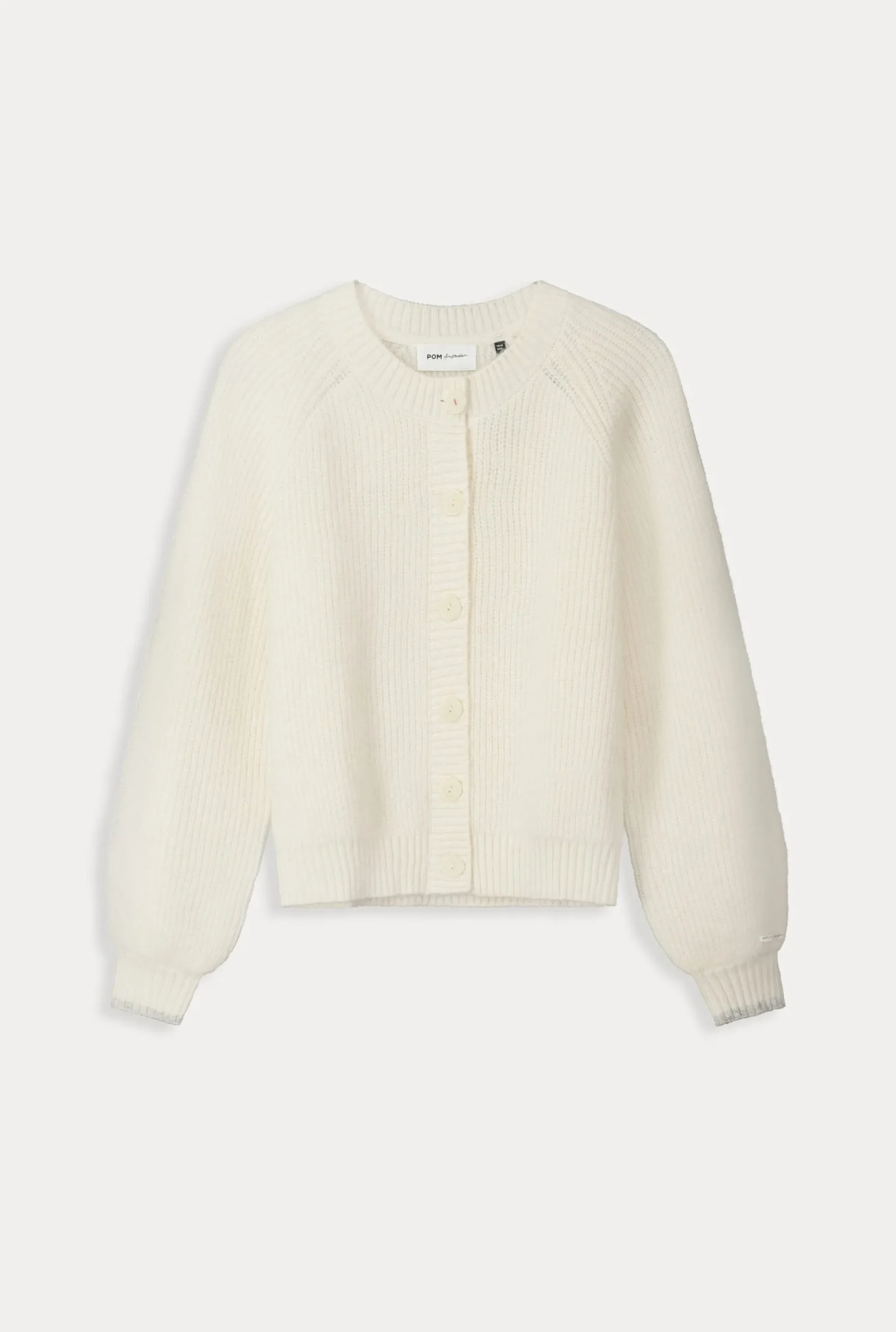 Truien & Vesten>POM Amsterdam VEST Bianco