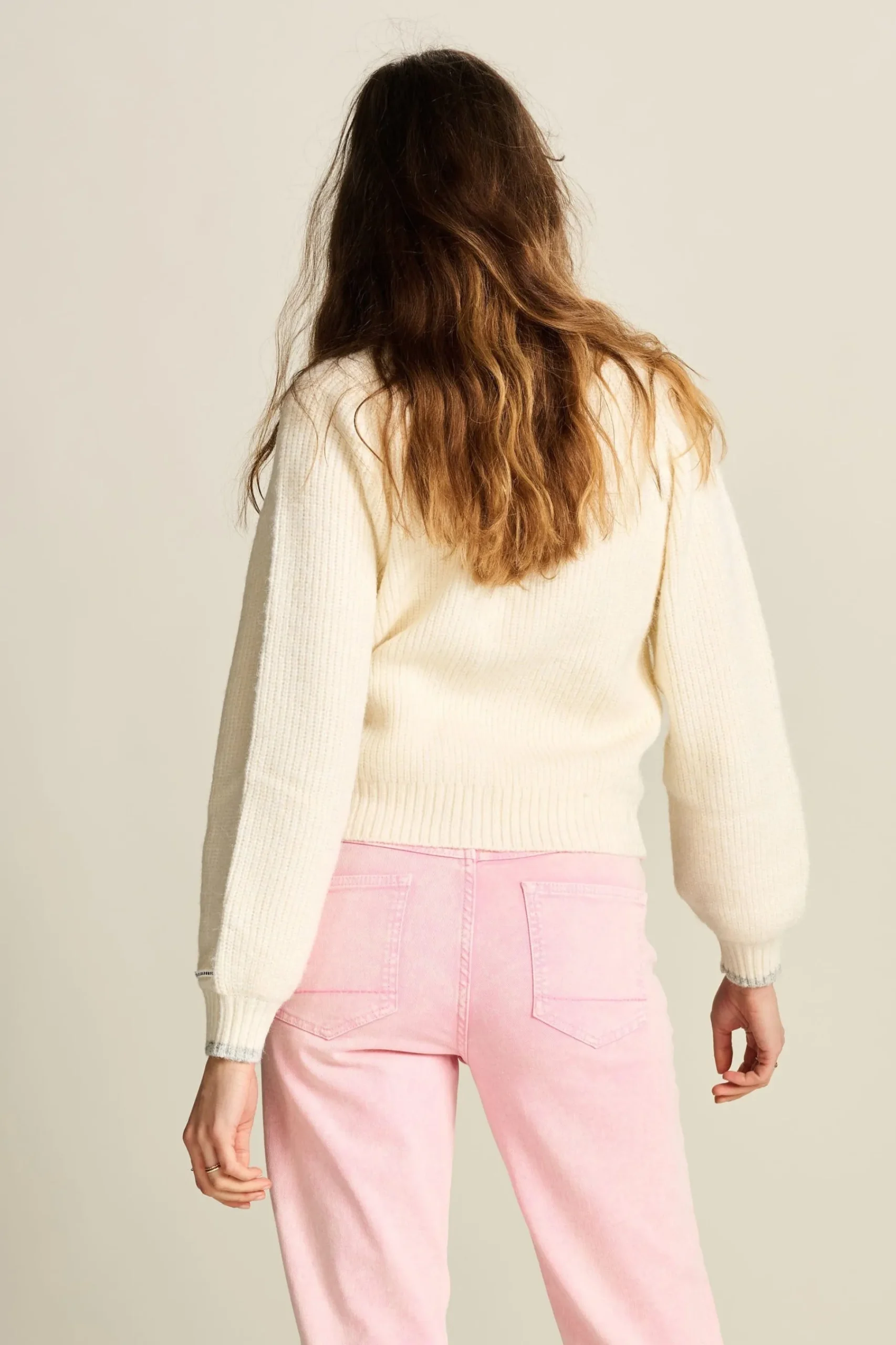 Truien & Vesten>POM Amsterdam VEST Bianco