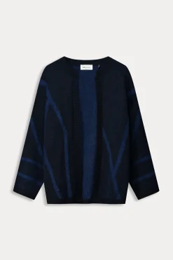 Truien & Vesten>POM Amsterdam VEST Midnight Blue